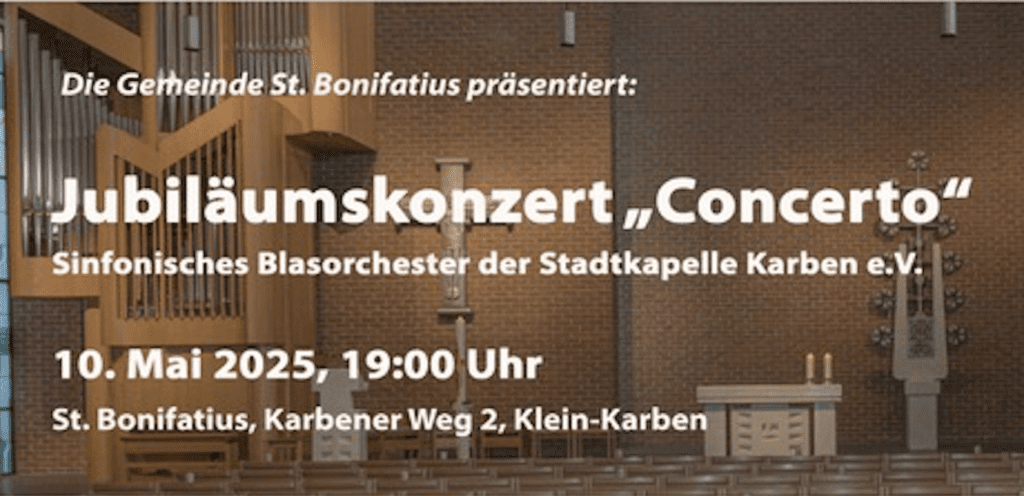 Jubiläumskonzert St. Bonifatius
